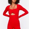 Active Strappy Cutout Romper