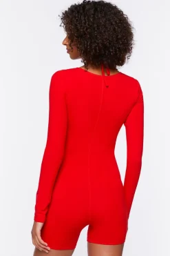 Active Strappy Cutout Romper