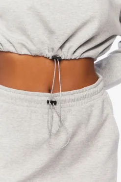 Active Toggle Drawstring Mini Skirt