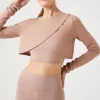 Active Tulip Long-Sleeve Crop Top