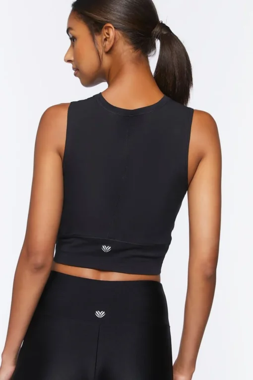 Active Twisted Crop Top