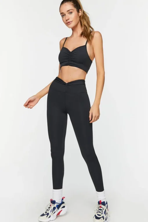 Active Twist-Front Leggings