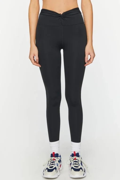 Active Twist-Front Leggings