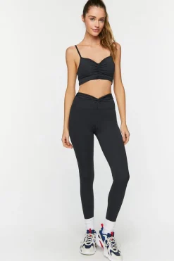 Active Twist-Front Leggings
