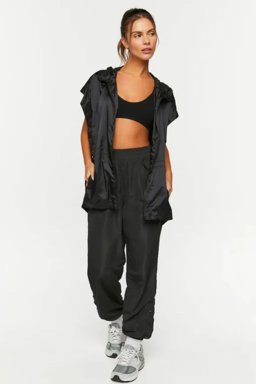 Active Windbreaker Hooded Vest