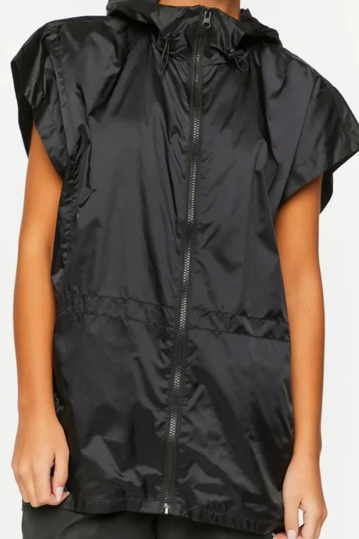 Active Windbreaker Hooded Vest