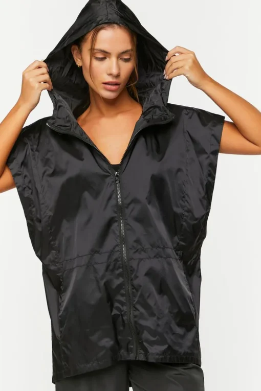 Active Windbreaker Hooded Vest