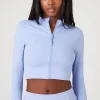 Active Zip-Up Cropped Jacket