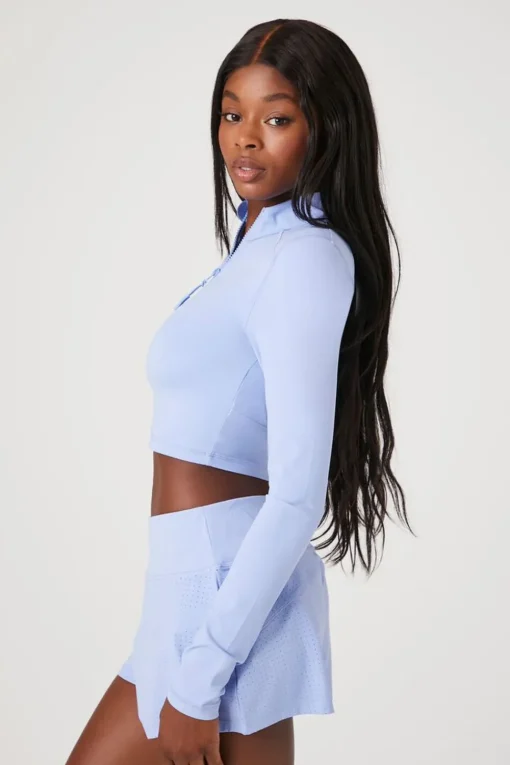 Active Zip-Up Cropped Jacket