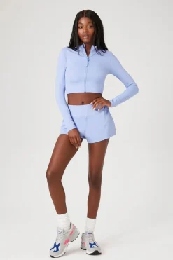 Active Zip-Up Cropped Jacket