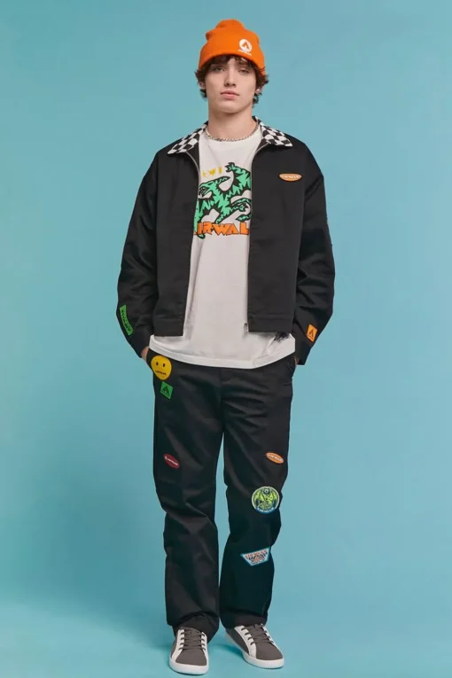 Airwalk Checkered Patch Jacket