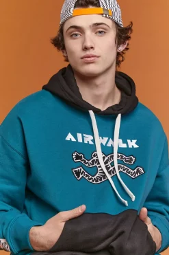 Airwalk Embroidered Fleece Hoodie