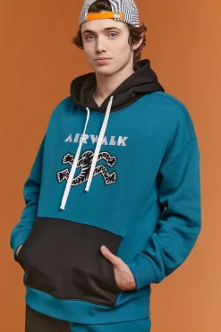 Airwalk Embroidered Fleece Hoodie