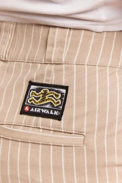 Airwalk Pinstriped Twill Pants