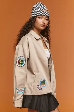 Airwalk Twill Patch Jacket