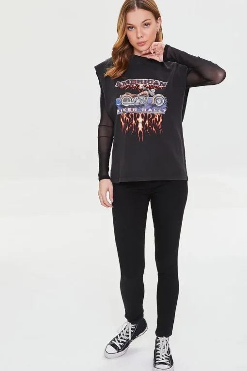 American Biker Rally Muscle Tee