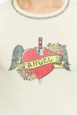 Angel Graphic Baby Tee