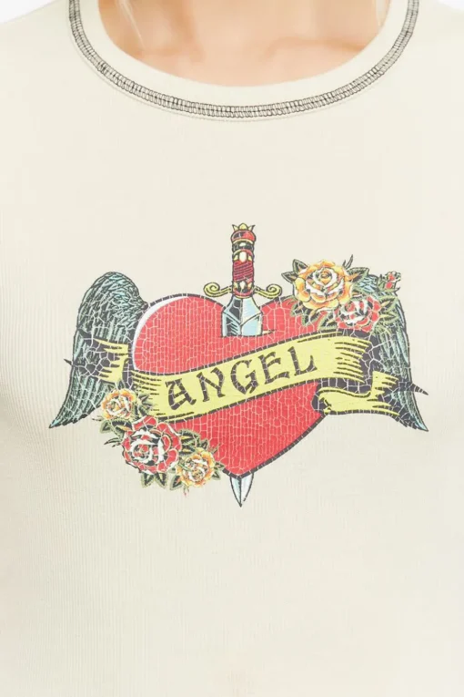 Angel Graphic Baby Tee