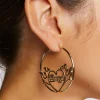 Angel Hoop Earrings