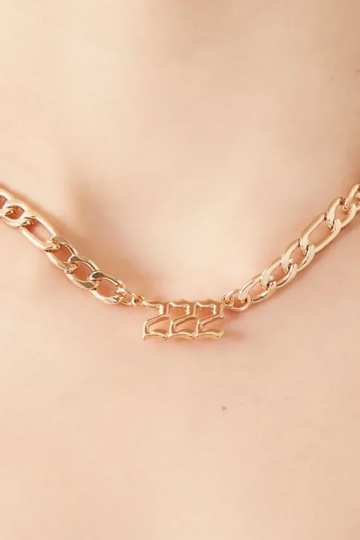 Angel Number 222 Necklace