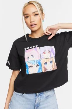Anime Character Graphic Tee