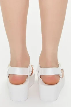 Ankle-Strap Platform Wedges