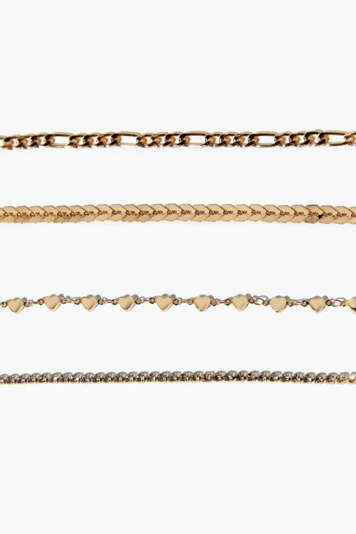 Assorted Chain Bracelet Set