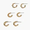 Assorted Hoop Earring Set