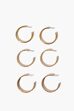 Assorted Hoop Earring Set