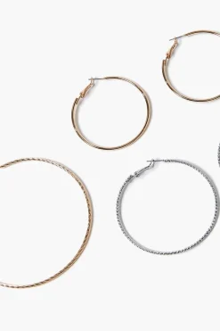 Assorted Hoop Earring Set