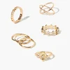 Assorted Rhinestone Ring Set