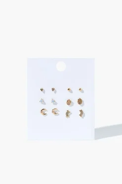 Assorted Stud Earring Set