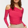 Asymmetrical Cutout Top