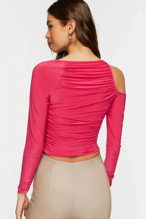 Asymmetrical Cutout Top