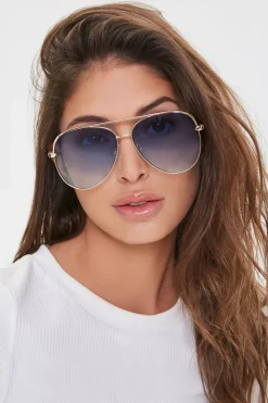 Aviator Frame Sunglasses