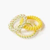 Avocado Spiral Hair Tie Set