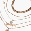 Babygirl Pendant Bracelet Set