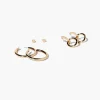 Ball & Hoop Earring Set