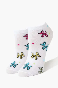 Balloon Animal Ankle Socks