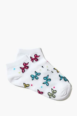 Balloon Animal Ankle Socks