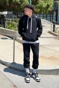 Basic Drawstring Hoodie
