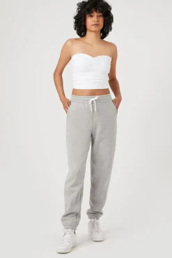 Basic Fleece Drawstring Joggers