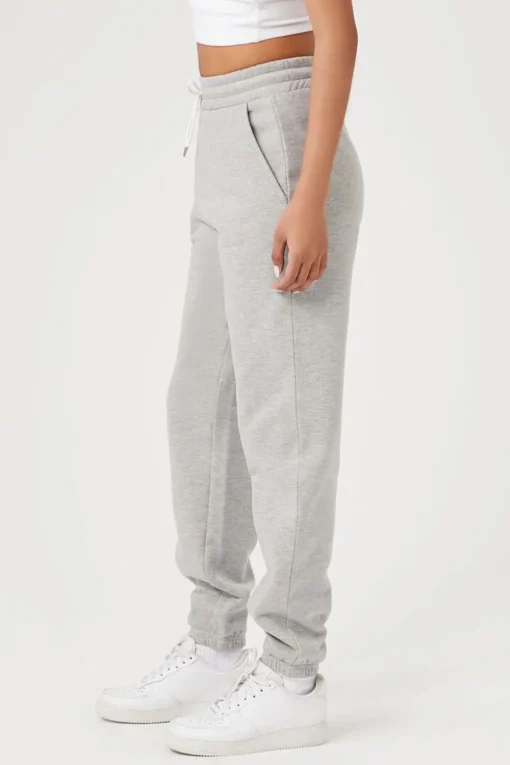 Basic Fleece Drawstring Joggers