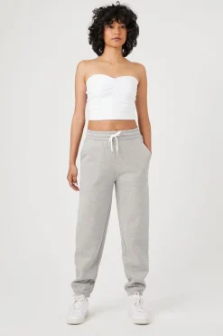 Basic Fleece Drawstring Joggers