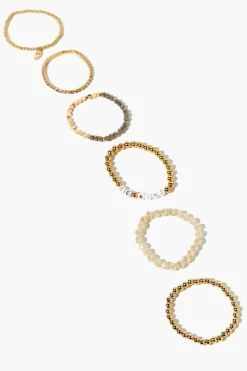 Be Kind Beaded Bracelet Set - 6 Pack