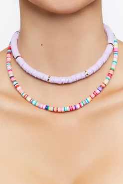 Beaded Layered Necklace Set