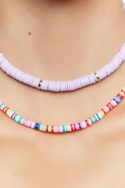 Beaded Layered Necklace Set