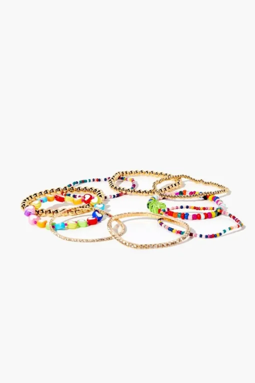 Beaded Stretch Bracelet Set