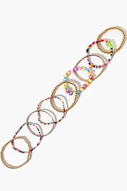 Beaded Stretch Bracelet Set