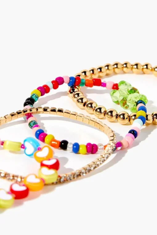 Beaded Stretch Bracelet Set